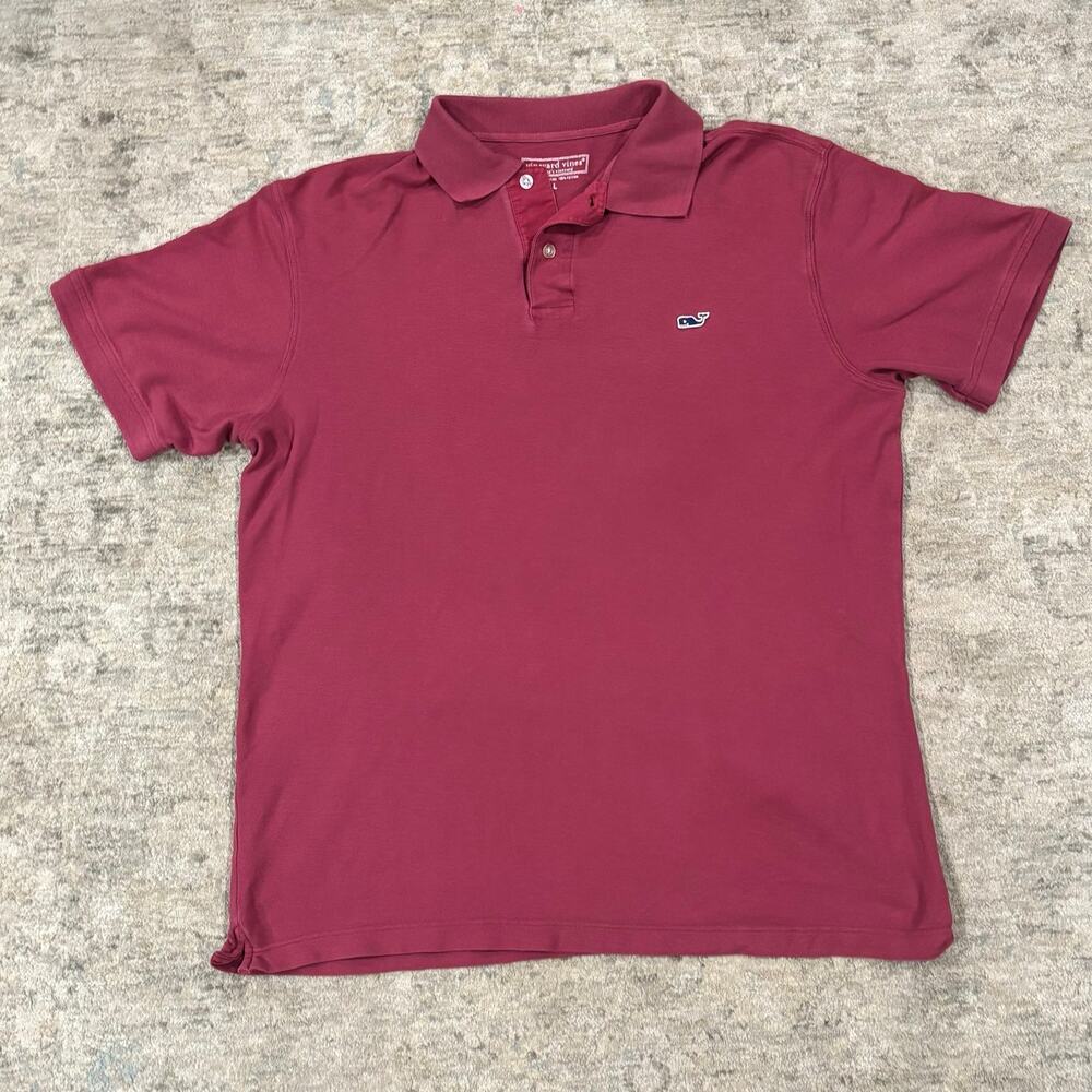 Red Vineyard Vine Polo Size L